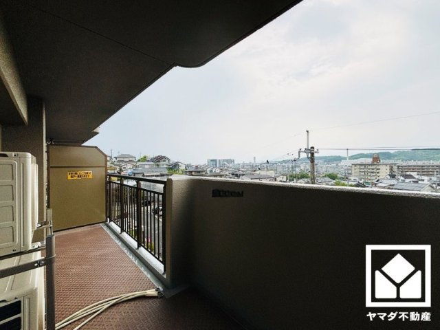 ルネ伏見東のバルコニー