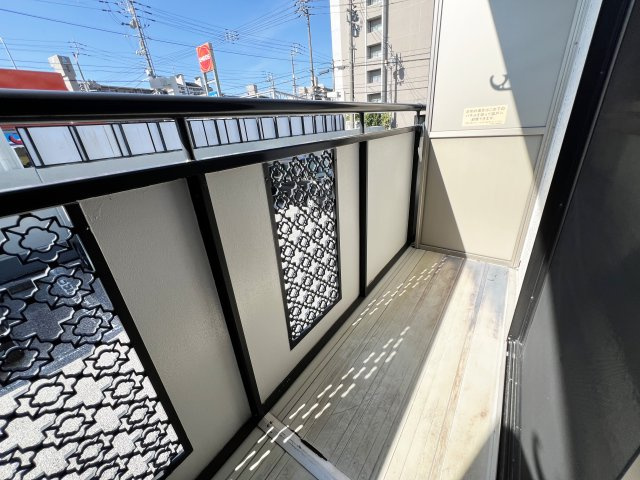 kanada A棟のバルコニー