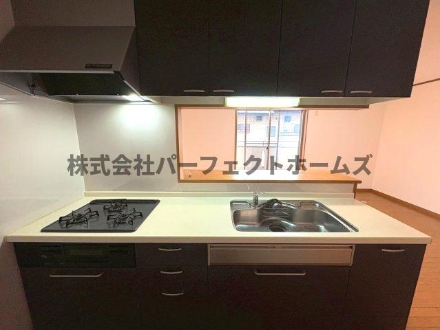 田井町戸建　賃貸のキッチン|きれいなキッチンです