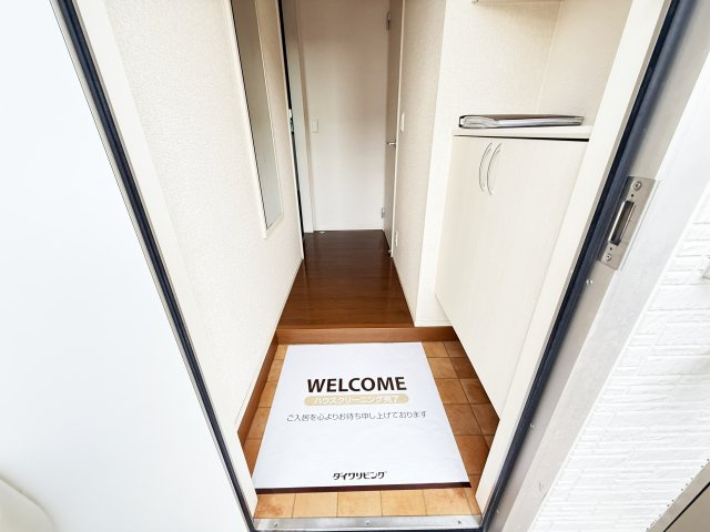 ピースフル Ⅱの玄関