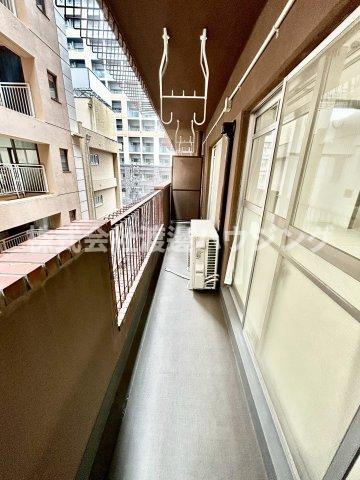 内田ロイヤルハイツのバルコニー
