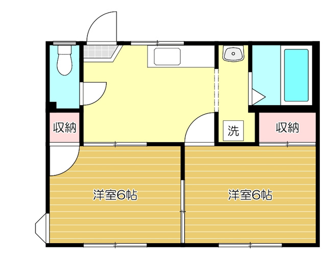 【間取り】 | 日栄ハイムⅠ