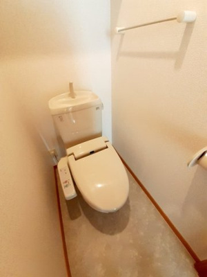 【トイレ】 | ベルローズ・Ⅰ | 清潔感のあるトイレです