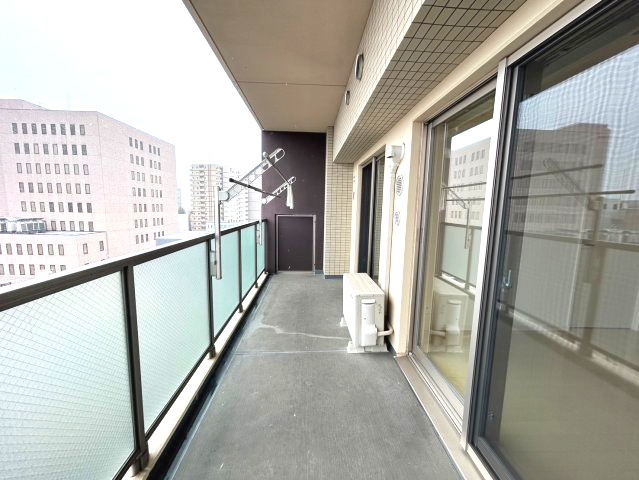 中古マンション　ダイアパレス長野鶴賀のバルコニー