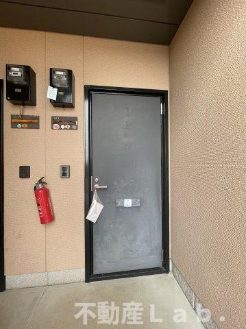 フォーレス一吉　Bの玄関