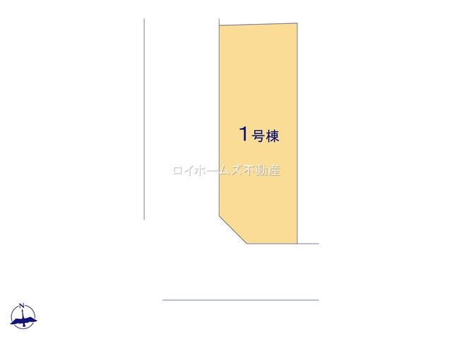 【区画図】 | 名古屋市中川区野田１丁目264『仲介料無料』新築戸建て | 1号棟