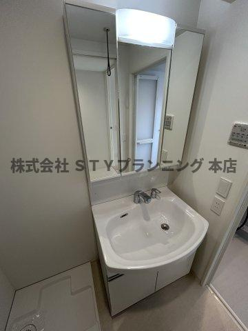 仲介手数料０円！フォルティス今池の独立洗面台