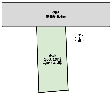 ~海と緑に包まれた、49坪のゆとりある土地~宮川町土地の画像