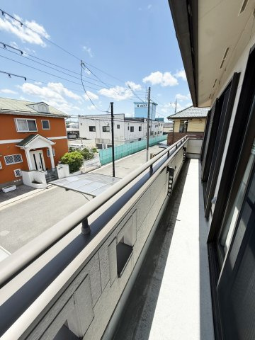 茨木市白川２丁目一戸建の展望|２階南向きバルコニーです。