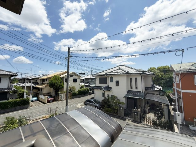 茨木市白川２丁目一戸建の展望|２階バルコニーからの南東向き眺望です。