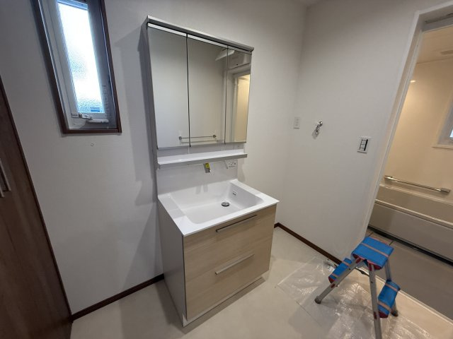 上野東ローズAの独立洗面台