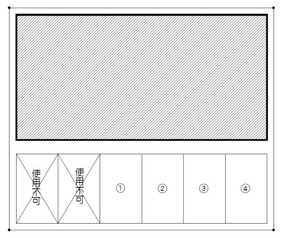 芦野5丁目15　貸店舗の駐車場