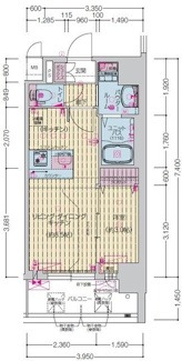 【間取り】 | プレサンス岐阜ゼクシス