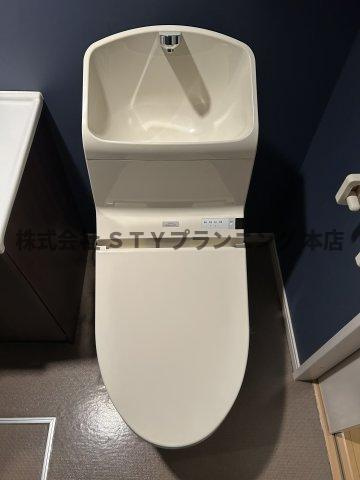 仲介手数料０円！Casa domani 八熊のトイレ