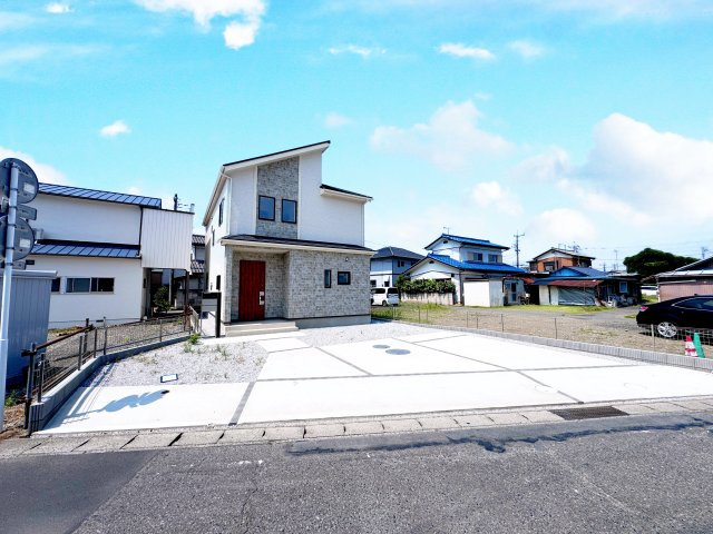 伊勢崎市新栄町　新築住宅 1号棟の外観