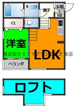 仲介手数料０円！i-smart 1の間取り