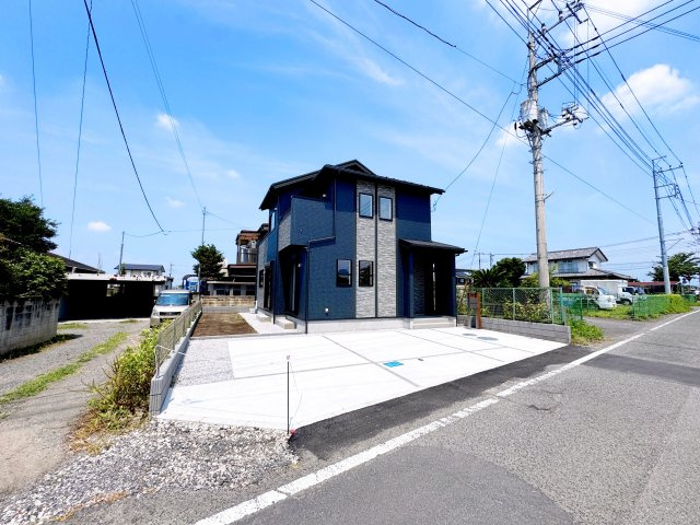 伊勢崎市波志江町　新築住宅 1号棟の外観