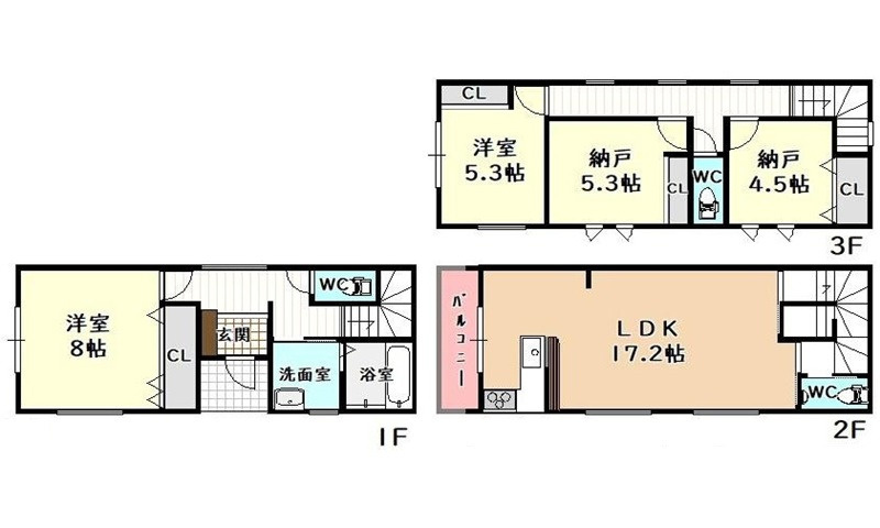 広島市南区南大河町の間取り|NO1