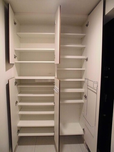 ライオンズ芦屋グランフォートの収納|シューズボックス