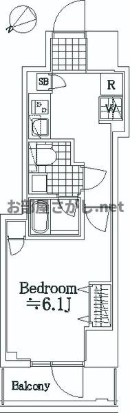 ＡＺＥＳＴ関内の間取り