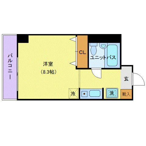 AD百合ヶ丘の間取り