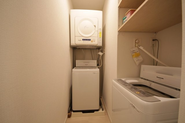ぬこハウス大倉山の設備|なんと嬉しい乾燥機付き。
