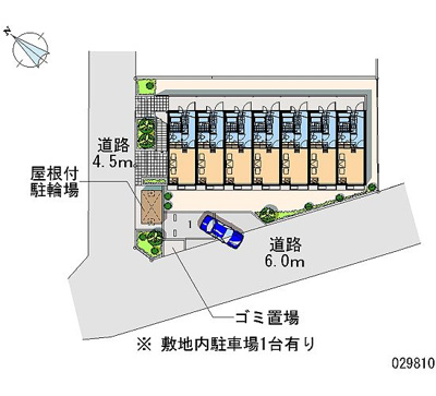 【区画図】 | レオパレスＫＡＷＡＳＨＩ