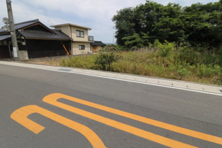 【前面道路含む現地写真】 | 防府市台道4723他（農地）234坪 | 撮影（2025年6月6日）