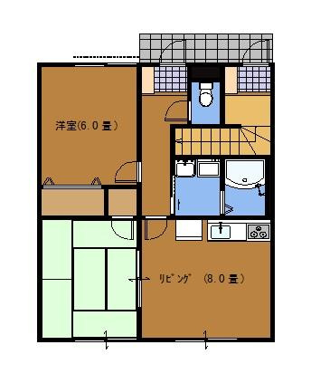 サニーヒルⅡの間取り