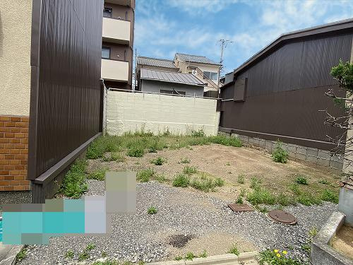 上京区紙屋川町 土地の外観