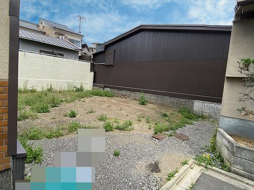 上京区紙屋川町 土地の外観