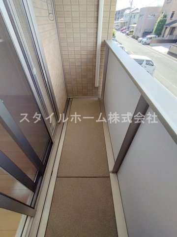 サンハイム野路のバルコニー