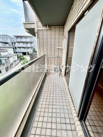 豊中ホームズのバルコニー