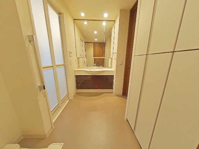 パークハウス千里中央セントラル・レジデンスの洗面所