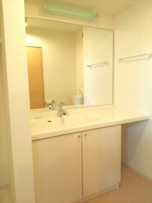 【洗面所】 | ソレイユ | 使いやすい洗面所です