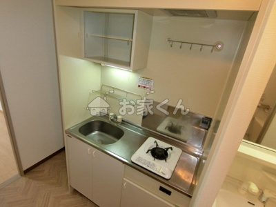 【キッチン】 | ファインパレス | キッチン（ガス１口）