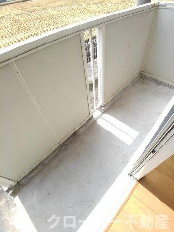 フォレストパークＢのバルコニー