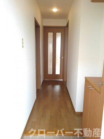 フォレストパークＢの玄関