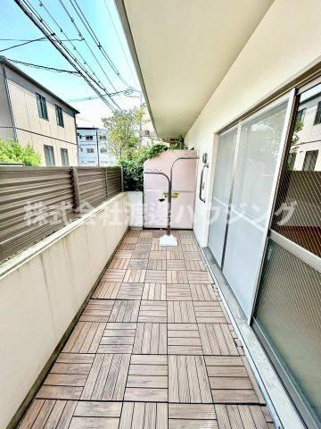 常陽第6ガーデンハイツの庭