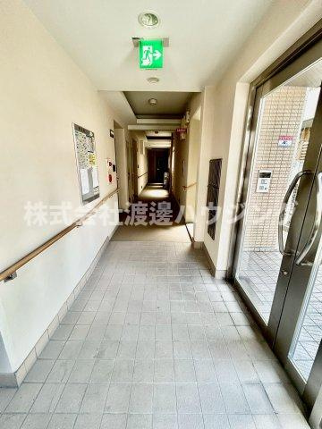 常陽第6ガーデンハイツのエントランス