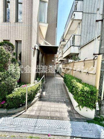 常陽第6ガーデンハイツのエントランス