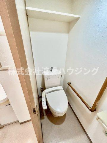 常陽第6ガーデンハイツのトイレ