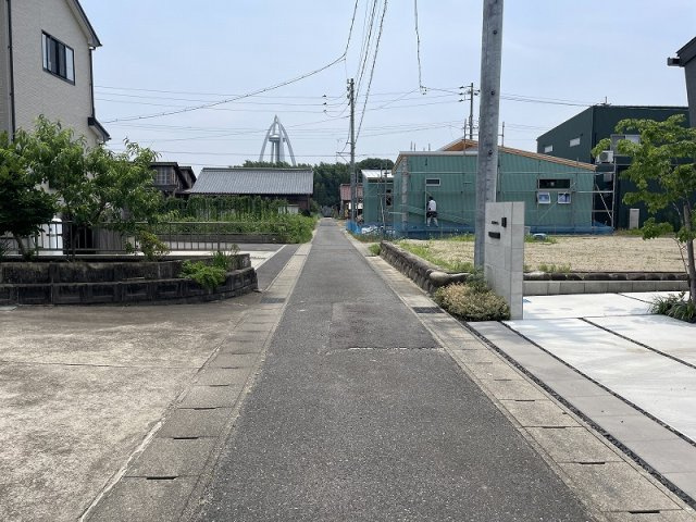 【前面道路含む現地写真】 | 各務原市川島渡町