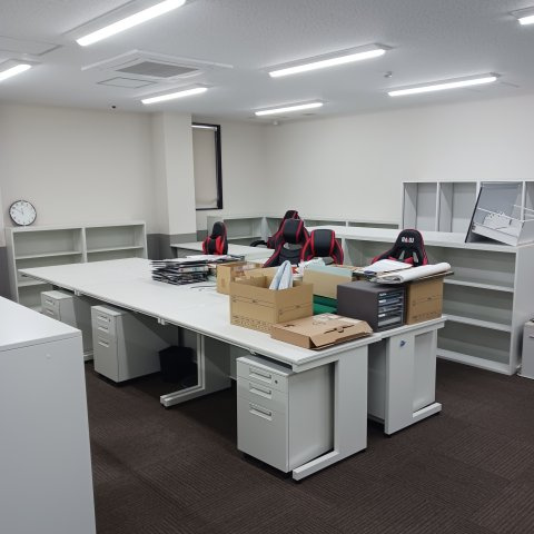伊勢崎市赤堀鹿島町貸事務所の内装