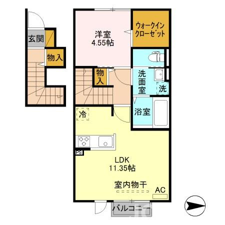 クレストの間取り