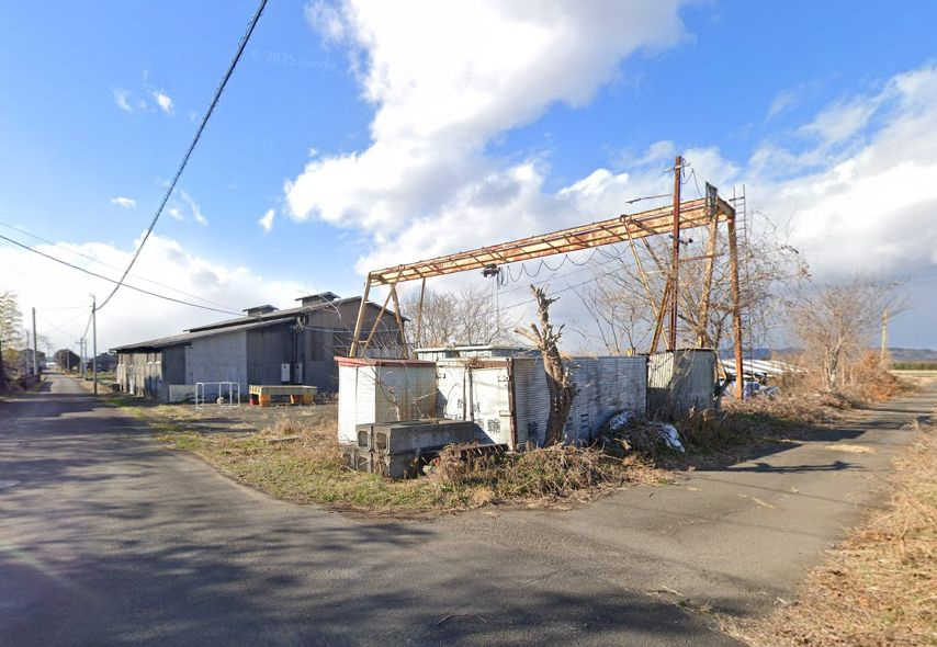 都城市野々美谷町の工場の外観