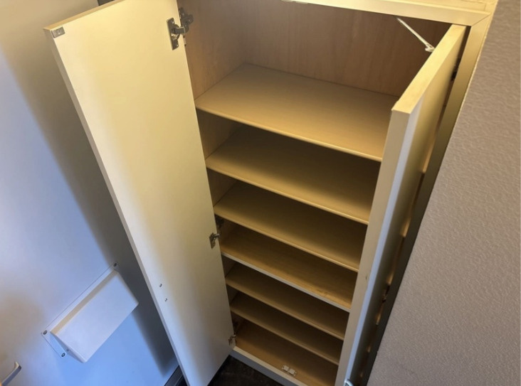 さいたま市桜区大字下大久保の賃貸マンションの収納