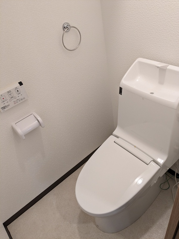 六甲篠原マンションのトイレ