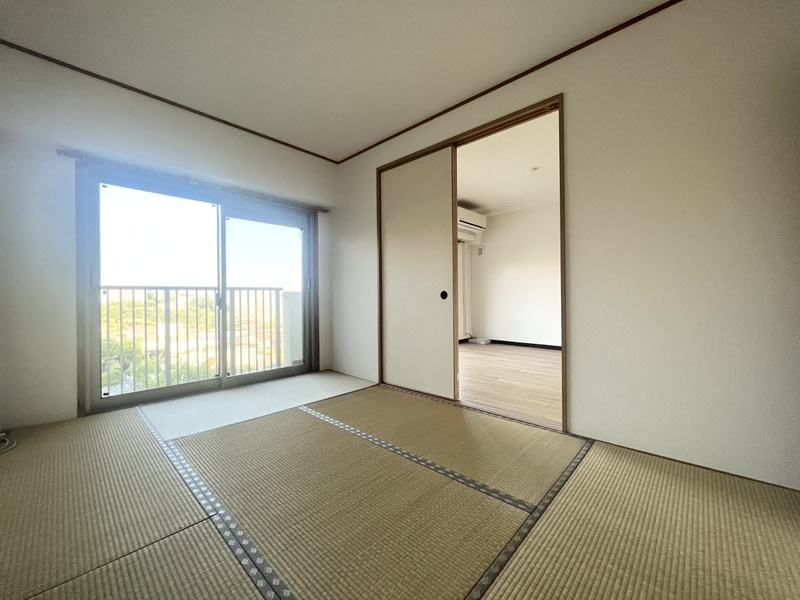 六甲篠原マンションの和室