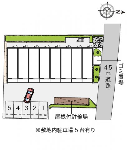 クレイノシャンティ浦和の区画図